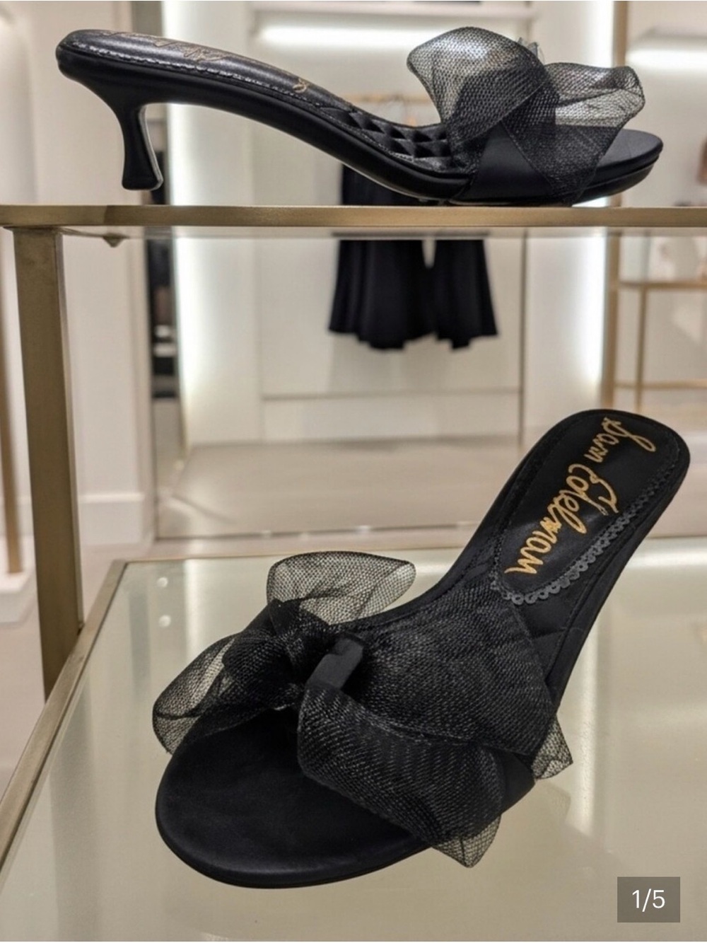 Sam Edelman Corrie Women's Sz 6 Kitten Heel Sandals 🆕